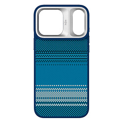 Чехол (накладка) Apple iPhone 17 Pro Max, Kajsa Resort Gradient Stripe, MagSafe, Синий