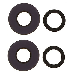 Скло на камеру Motorola XT2437 Moto G75, Чорний