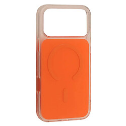 Чехол (накладка) Apple iPhone 17 Pro, Clear Color, MagSafe, Оранжевый
