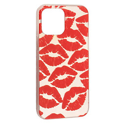 Чохол (накладка) Apple iPhone 14, KISS, Червоний