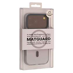 Чехол (накладка) Apple iPhone 17 Pro, K-DOO Matguard, MagSafe, Синий