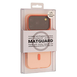 Чехол (накладка) Apple iPhone 17 Pro, K-DOO Matguard, MagSafe, Оранжевый