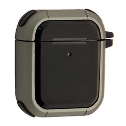 Чехол (накладка) Apple AirPods / AirPods 2, Bodyguard, Black-Green, Зеленый