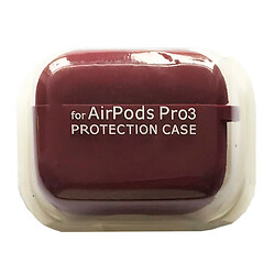 Чехол (накладка) Apple AirPods Pro 3, Silicone Classic Case, Marsala, Бордовый