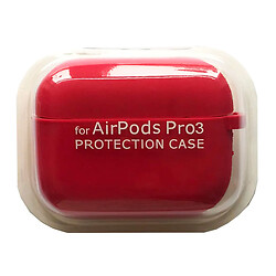 Чехол (накладка) Apple AirPods Pro 3, Silicone Classic Case, Rose Red, Розовый