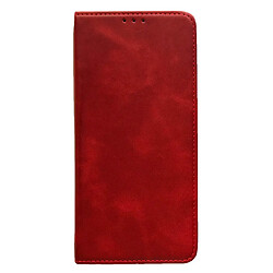 Чохол (книга) Xiaomi Redmi 15, Leather Case Fold, Червоний