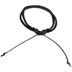 Браслет на руку екошкіра плетений, в асортименті