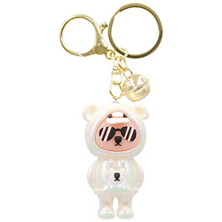 Брелок для ключів "Ведмедик в окулярах"