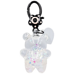 Брелок для ключів на застібці "Ведмедик", мікс