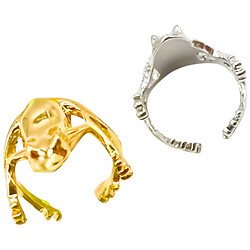 Каблучка жіноча металева фігурна Lovit