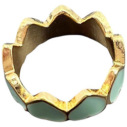 Кольцо женское металлическое фигурное "Сердца"