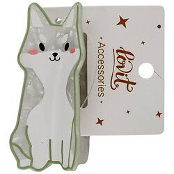 Краб для волос пластиковый фигурный Lovit "Котик"