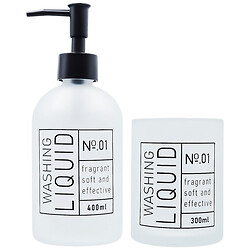 Набор аксессуаров для ванной стеклянной Bathroom Solutions, 2 предмета