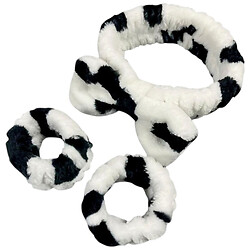 Набір аксесуарів косметичних: пов'язка, браслети