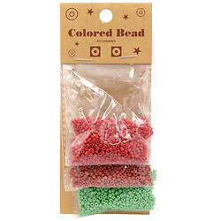Набір бісеру для рукоділля в пакетах, 3 кольори