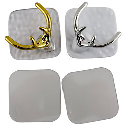 Набор настенных крючков пластиковых самоклейка