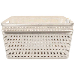 Набір кошиків для зберігання пластикових Storage Solutions, 24,5х19 см