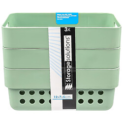 Набор корзин для хранения пластиковых Storage Solutions, 350 мл