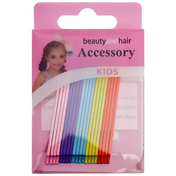 Набор невидимок для волос цветных, микс