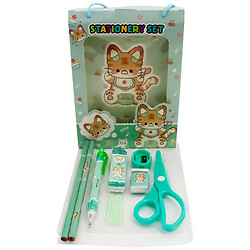 Набор принадлежностей канцелярских детских, в ассортименте, 9 предметов