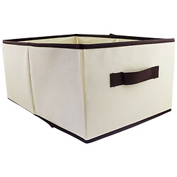 Органайзер для хранения вещей без крышки однотонный, 44х30х20 см