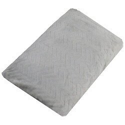 Плед двуспальный однотонный микрофибра 180х200 см