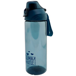 Бутылка для напитков пластиковая с надписью, в ассортименте