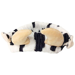 Пов'язка для волосся косметична м'яка "Ріжки Корови"