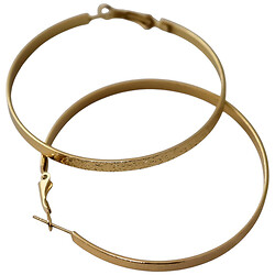 Серьги-кольца женские металлические