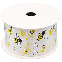 Лента для рукоделия Craft time "Пчелки", 3,8 см х 3,5 м