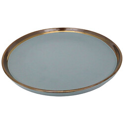 Тарелка обеденная фарфоровая, d=27 см