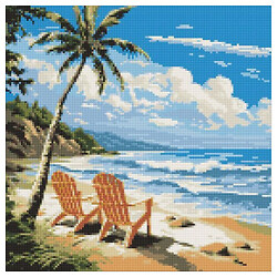 Алмазна мозаїка "Світ для закоханих", 40х40см, Ідейка