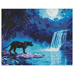 Алмазная мозаика "Ночной хищник", 40х50см, Ідейка