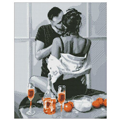 Алмазная мозаика "Утренняя страсть", 40х50см, Ідейка