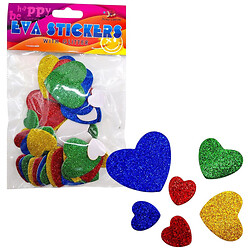 Декоративные клейкие формы из EVA, блестки 48 шт., Mic