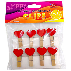 Деревянные декоративные зажимы, 6 шт., Mic