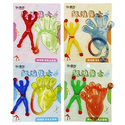 Іграшка-прилипала "Людина-павук+рука", Mic