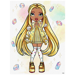 Картина за номерами "Rainbow High. Sunny", зі стразами, 30х40см, Ідейка