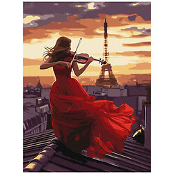 Картина по номерам "Игра на скрипке", 30x40 см, Ідейка