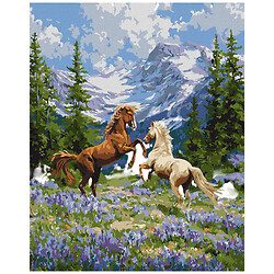 Картина по номерам "Свободная пара в лесу", 40х50см, Ідейка