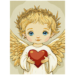 Картина по номерам "Сердце ангела", 30х40см, Ідейка