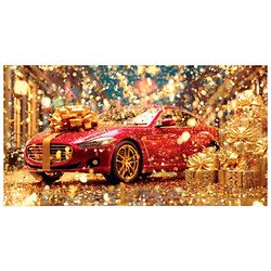 Конверт вітальний, для грошей, 16.5х9х0, 5 см, Експрес Удачі