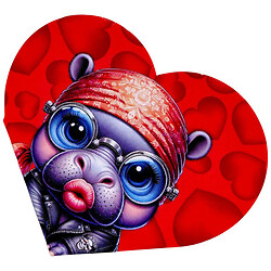 Открытка поздравительная "Валентинка", 13,1х7,1 см, 10 штук, FIESTA