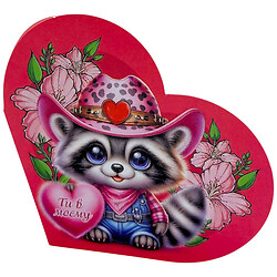 Открытка поздравительная "Валентинка", 13,1х7,1 см, 10 штук, FIESTA