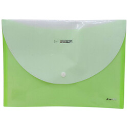 Папка пластиковая на кнопке А4, Axent