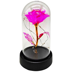 Роза в колбе, с подсветкой, Mic