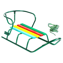 Санки "Люкс Классик", круглые полозья, без ручки, Mic