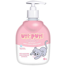 Мыло жидкое "Ути-Пути", 300г, с экстрактом алоэ вера и зверобоя