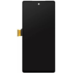 Дисплей (экран) Google Pixel 6a, С сенсорным стеклом, С рамкой, TFT, Черный