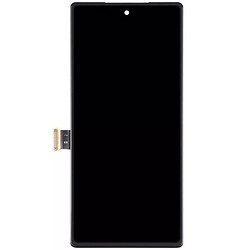 Дисплей (экран) Google Pixel 6, High quality, С сенсорным стеклом, С рамкой, Черный